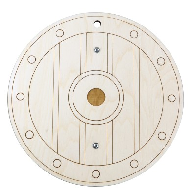 Viking Shield - Laser Scored